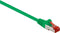CAT6 Netwerkkabel - RJ45 Male - RJ45 Male - S/FTP - 2.00 m - Rond - LSZH - Groen - Envelop