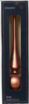 Piek glas d6h26 cm espresso kerst