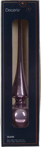 Piek glas d6h26 cm kristal lila I kerst