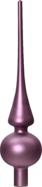 Piek glas d6h26 cm kristal lila kerst