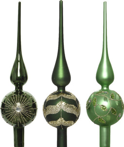 Piek glas d8h31cm groen a3