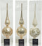 Piek glas d8h31cm parel a3