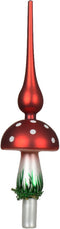 Piek glas l8b8h31 cm rood/kleur(en)