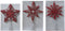 Piek plastic l22.5b16h3 cm kerstrood a3