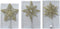 Piek plastic l22.5b16h3 cm licht goud a3