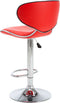 vidaXL - Barstoelen - 2 - st - kunstleer - rood