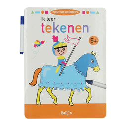 Pientere kleuters (wipe & clean) 1 - Ik leer tekenen 5+