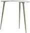 Light & Living Organische Bijzettafel Linos - 53 x 30cm - Nikkel
