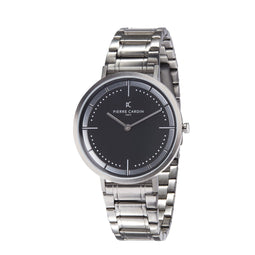 Pierre Cardin Belleville Park CBV.1028 Horloge - Staal - Zilverkleurig - Ø 41 mm