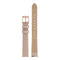 Pierre Cardin Belleville PC Monogram CBV.1504 Horloge - Leer - Beige - Ø 31 mm