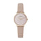 Pierre Cardin Belleville PC Monogram CBV.1504 Horloge - Leer - Beige - Ø 31 mm
