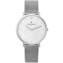 Pierre Cardin Belleville Simplicity CBV.1006 Horloge - Staal - Zilverkleurig - Ø 39 mm