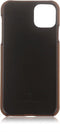 Pierre Cardin - echt lederen backcover hoes - Geschikt voor iPhone 11 Pro - Zwart