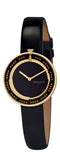 Pierre Cardin Marais CMA.0002 Horloge - Leer - Zwart - Ø 32 mm
