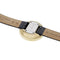 Pierre Cardin Marais CMA.0002 Horloge - Leer - Zwart - Ø 32 mm