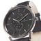 Pierre Cardin Pigalle Boulevard CPI.2024 Horloge - Leer - Zwart - Ø 44 mm