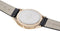 Pierre Cardin Pigalle plissée CPI.2003 Horloge - Leer - Zwart - Ø 40 mm