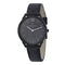 Pierre Cardin Pigalle plissée CPI.2006 Horloge - Leer - Zwart - Ø 40 mm
