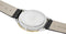 Pierre Cardin Pigalle Stripes CPI.2015 Horloge - Leer - Zwart - Ø 40 mm