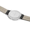 Pierre Cardin Pigalle Stripes CPI.2016 Horloge - Leer - Zwart - Ø 40 mm