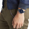 Pierre Cardin Pigalle Stripes CPI.2017 Horloge - Leer - Blauw - Ø 40 mm