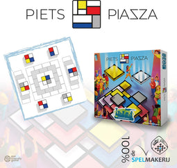 Piets Piazza – Familiespel van het Jaar – Familiespel Kinderen – 2 tot 4 Personen – Vanaf 8 jaar
