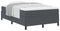 vidaXL - Bedframe - Donkergrijs - 120x200 - cm - Corduroy - Stoffering