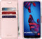 Accezz Hoesje Geschikt voor Huawei P20 Hoesje Met Pasjeshouder - Accezz Wallet Softcase Bookcase - Roze