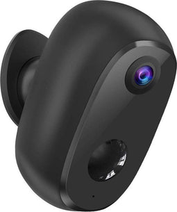Smart Home Beveiliging Outdoor Eye - Draadloze IP-camera - Nachtzicht en bewegingsdetectie - Zwart