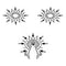 Gloria Set Zwart Mystim (3 pcs)