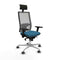 Bureaustoel met hoofdsteun Piqueras y Crespo 3D086G1 Groene benzine