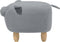 PIGGY - Hocker - Grijs - Polyester