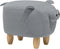 PIGGY - Hocker - Grijs - Polyester