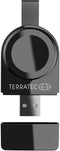 Terratec ChargeAIR Watch - Mobiele oplader voor Apple Watch 1/2/3/4 - Draadloos - Zwart