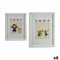 Schilderij Circus Multicolour Hout 33 x 3 x 43 cm