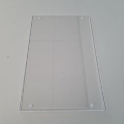 Klika - Acryl U-houder A4 met 4 gaten - 20 stuks