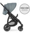 Hauck Rapid 4D - Buggy - all-terrain wielen 360° zwenkbaar - Jungle Green