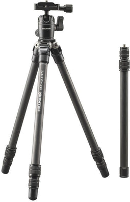 Cullmann Carvao 816TC - Statief - Carbon - Max. hoogte 137 cm - Laagste hoogte 12 cm - Draaggewicht 4 kg