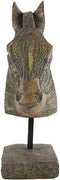 Ornament Paard decoratie op sokkel 48 cm