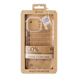 Muvit iPhone 13 Pro Max - Hoes - Gerecycled materiaal - Bescherming tegen stoten en krassen