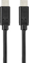 Renkforce RF-4716842 - USB-kabel USB-C 2.00 m - Antibacterieel - Zwart