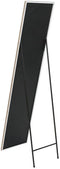 Home ESPRIT - Lange spiegel - Bruin Beige Grijs Kristal polyestyreen 35,5 x 40 x 156 cm (4 stuks)
