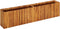 vidaXL - Plantenbak - verhoogd - 200x30x50 - cm - massief - acaciahout