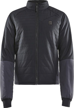 Craft Hale - Padded Fietsjack - Maat XXL - Black/Asphalt/Zwart