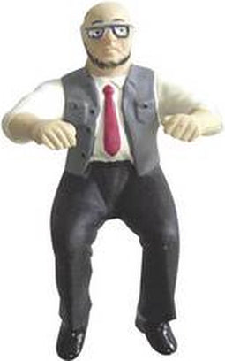Piko G figuren Machinistfiguur Zittend, Geverfd