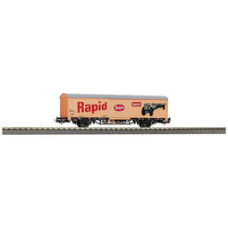 Piko H0 27707 H0 overdekte goederenwagen Rapid van de SBB