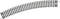 Piko H0 - 55213 A-rails Gebogen Rails R3 30° - 6 stuks