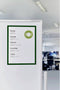 Magnetoplan 1130305 Magnetisch frame Groen DIN A4