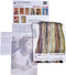 Thea Gouverneur - Borduurpakket met telpatroon - 560 - Voorgesorteerde DMC Garens - De Heilige Maagd Maria - Linnen - 31 cm x 53 cm - DIY Kit