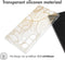 imoshion Hoesje Geschikt voor Samsung Galaxy S24 Ultra Hoesje Siliconen - imoshion Design hoesje - Meerkleurig / Golden Leaves Transparant